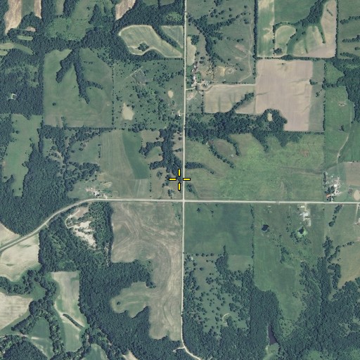 Aerial/Satellite Image of Spring Hill School (historical), MO