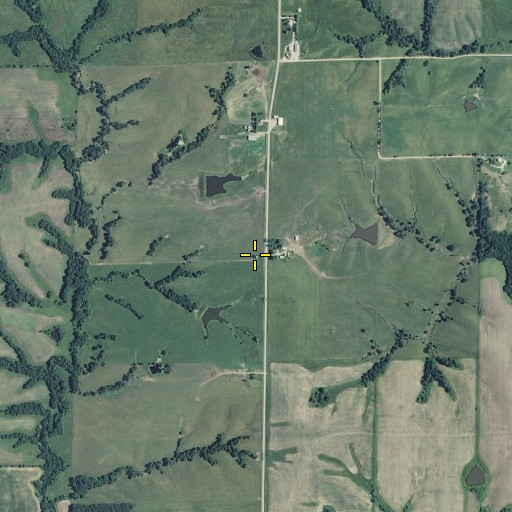 Aerial/Satellite Image of Squires School, MO
