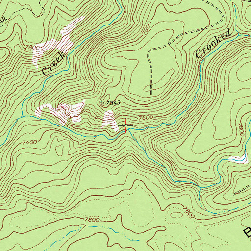 Topographic Map of Lofer Cienega Creek, AZ
