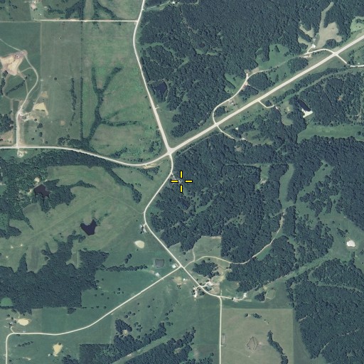 Aerial/Satellite Image of Sullivan Church, MO