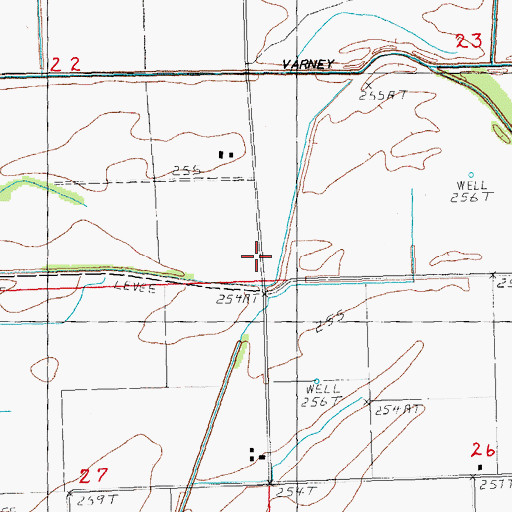 Topographic Map of Tar Blanket Lodge (historical), MO