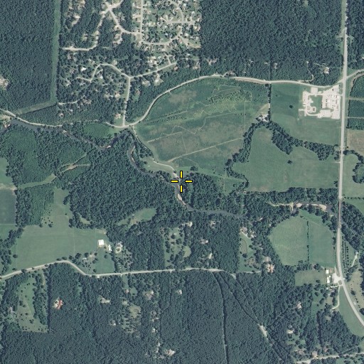Aerial/Satellite Image of Thurman Creek, MO