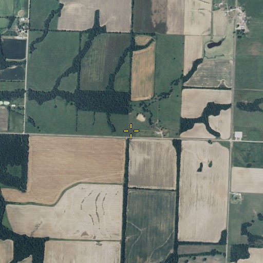 Aerial/Satellite Image of Totten School (historical), MO