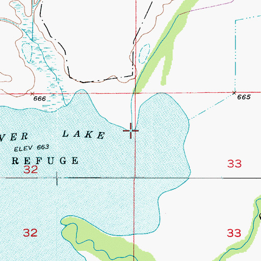 Topographic Map of Turkey Creek, MO