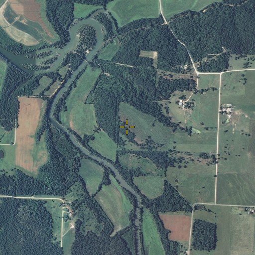Aerial/Satellite Image of Turkey Knob, MO