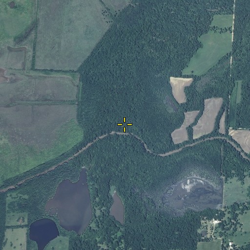 Aerial/Satellite Image of Twomile Creek, MO