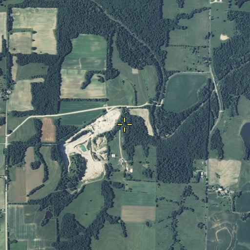Aerial/Satellite Image of Union Cemetery, MO