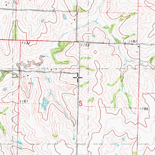 Topographic Map of Unity School (historical), MO