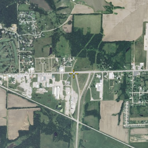 Aerial/Satellite Image of Vandiver, MO