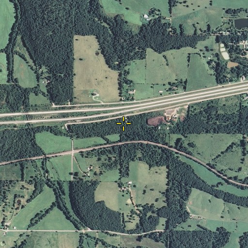 Aerial/Satellite Image of West Campbell School, MO