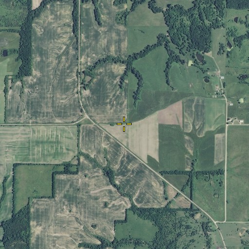 Aerial/Satellite Image of West White School (historical), MO