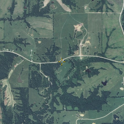 Aerial/Satellite Image of Wilhite Cemetery, MO