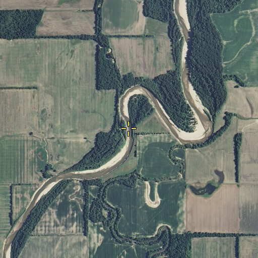 Aerial/Satellite Image of Woods Creek, MO