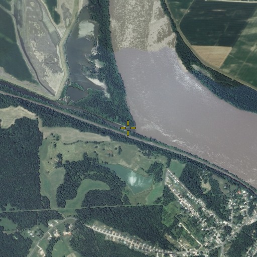 Aerial/Satellite Image of Big Berger Creek, MO