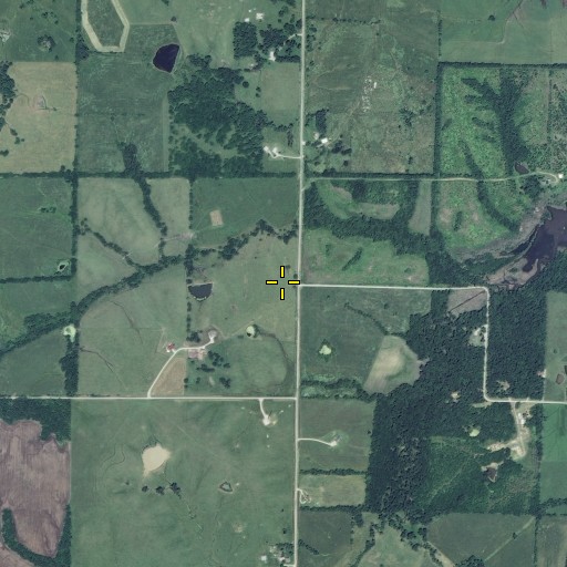 Aerial/Satellite Image of Fairmount School, MO