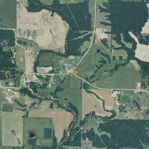 Aerial/Satellite Image of Brooklyn, MO