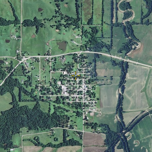 Aerial/Satellite Image of Galt, MO