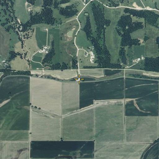 Aerial/Satellite Image of Bridgeport Landing, MO