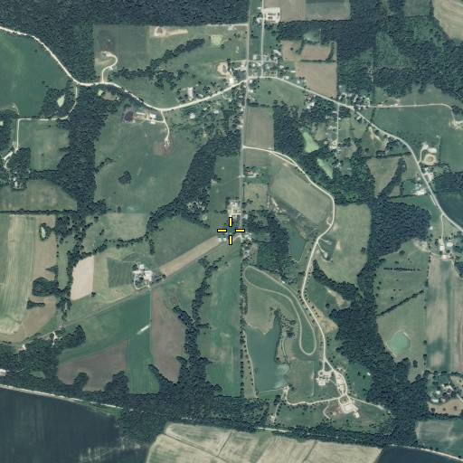 Aerial/Satellite Image of Holstein School (historical), MO