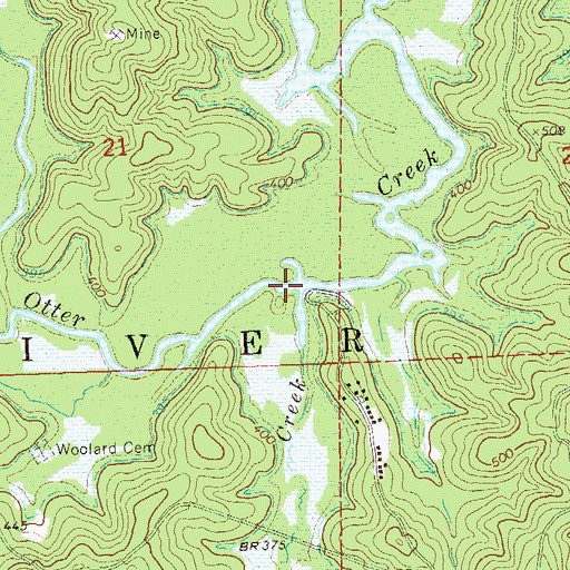 Topographic Map of Taylor Mill, MO