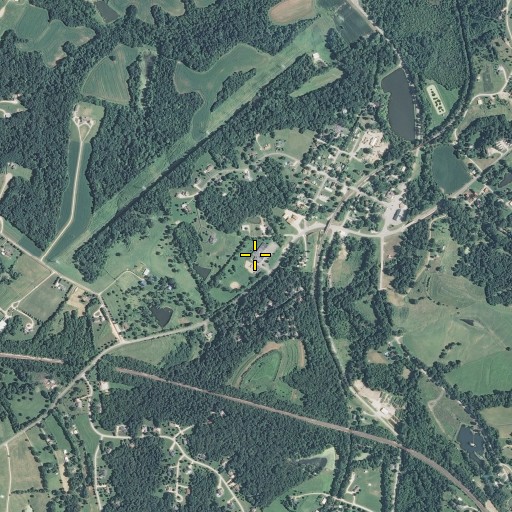 Aerial/Satellite Image of Labaddie School, MO