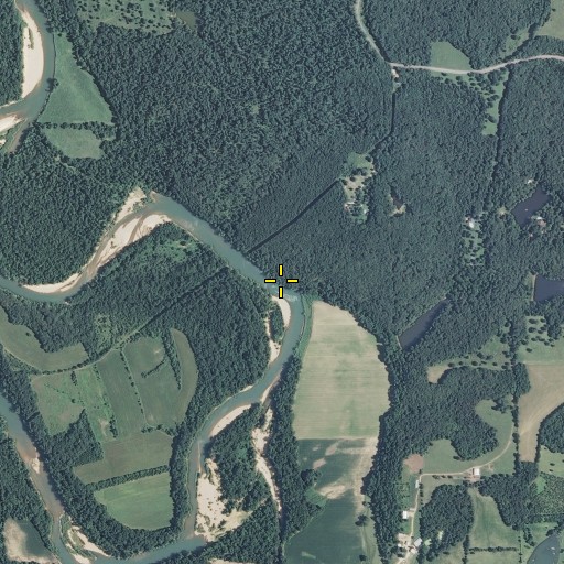 Aerial/Satellite Image of Johnson Branch, MO