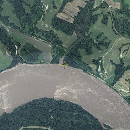 Aerial/Satellite Image of Lost Creek, MO