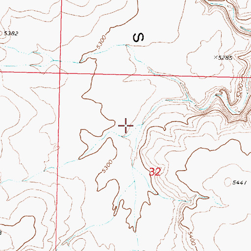 Topographic Map of Lonesome Valley, AZ