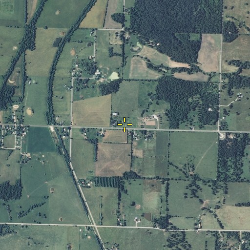 Aerial/Satellite Image of Fairview School (historical), MO