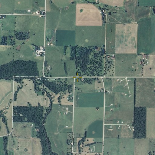 Aerial/Satellite Image of Stony Point School (historical), MO