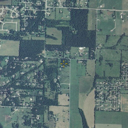 Aerial/Satellite Image of Pleasant Valley School (historical), MO
