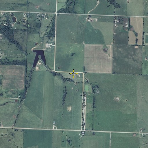 Aerial/Satellite Image of Leith School (historical), MO
