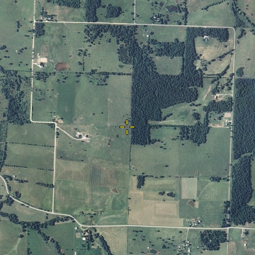 Aerial/Satellite Image of King School (historical), MO
