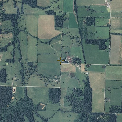 Aerial/Satellite Image of Rice School (historical), MO