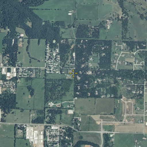 Aerial/Satellite Image of North View School (historical), MO