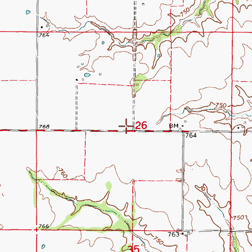 Topographic Map of Haman School (historical), MO