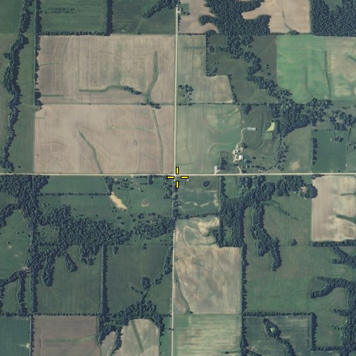 Aerial/Satellite Image of Stalcup School (historical), MO