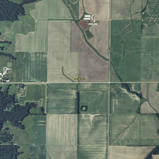 Aerial/Satellite Image of Liberty School (historical), MO