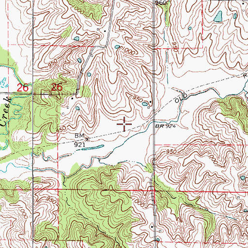 Topographic Map of Independent School (historical), MO