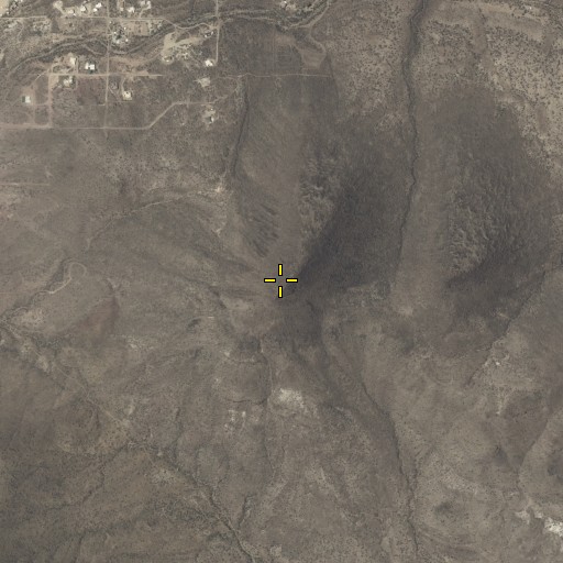 Aerial/Satellite Image of Apache Peak, AZ