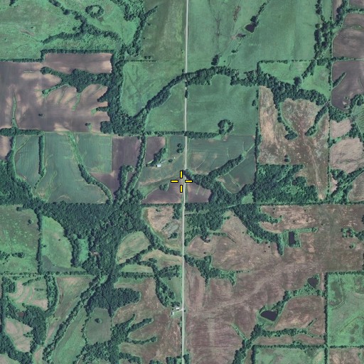 Aerial/Satellite Image of Boatman School (historical), MO