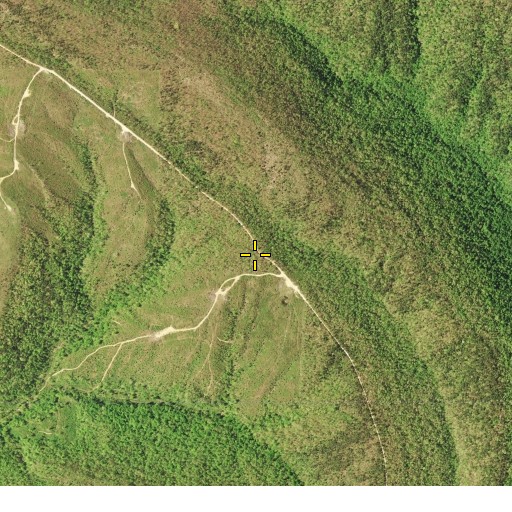 Aerial/Satellite Image of Round Mountain, AR
