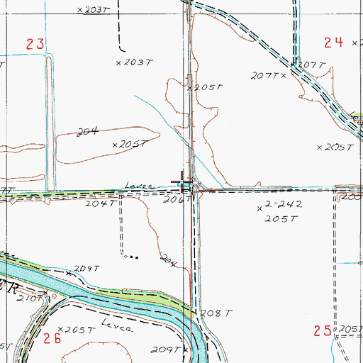 Topographic Map of Progressive School (historical), MO