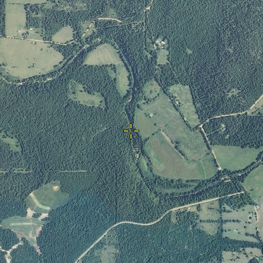 Aerial/Satellite Image of Mill Stone Branch, MO