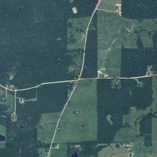Aerial/Satellite Image of North Lenox, MO