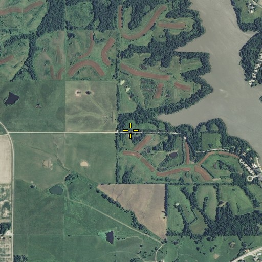 Aerial/Satellite Image of Hamblin School (historical), MO