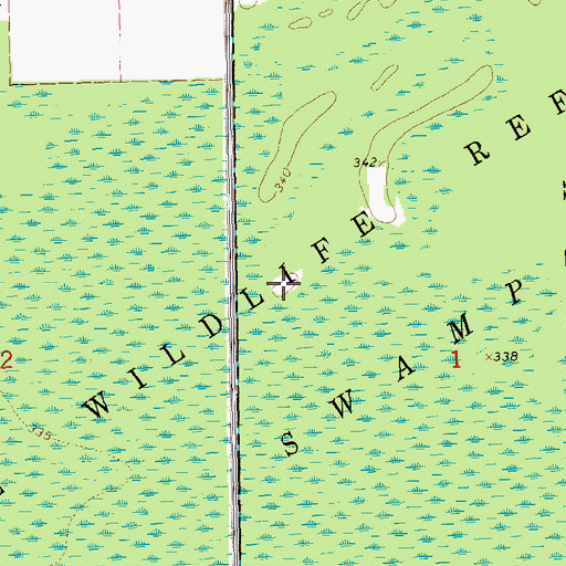 Topographic Map of Horsehead Knoll, MO