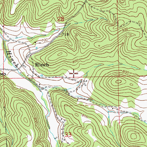 Topographic Map of Scotia Number Two Iron Bank, MO