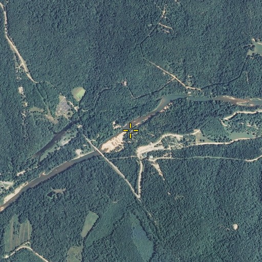 Aerial/Satellite Image of Kelly Branch, MO
