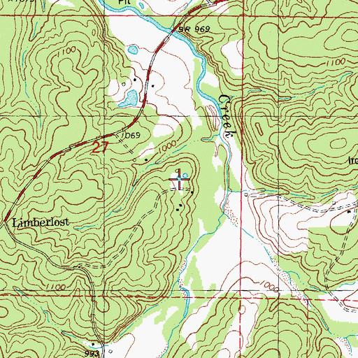 Topographic Map of Key Iron Bank, MO